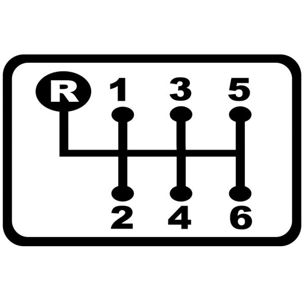 Схема КПП МАЗ переключение передач 6j70t