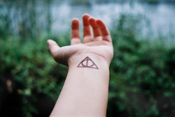 Рисунки на ладони красками