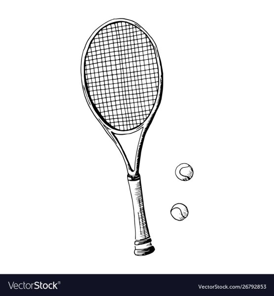 Ракетка набросок