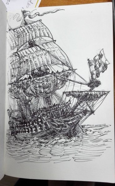 Корабль Графика