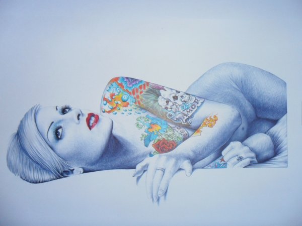 Портреты шариковой ручкой