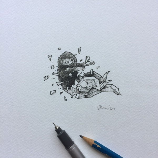 Геометрические животные Керби Розанес