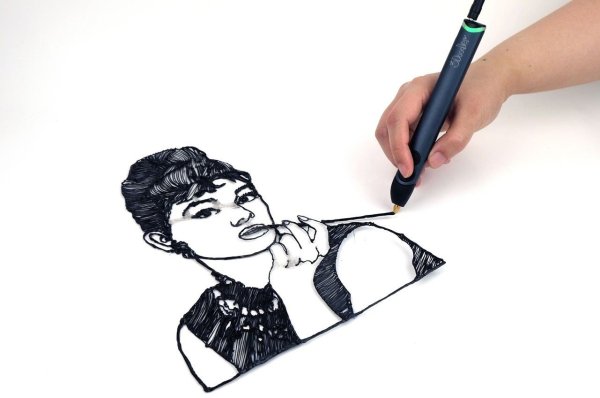 3d ручка портрет