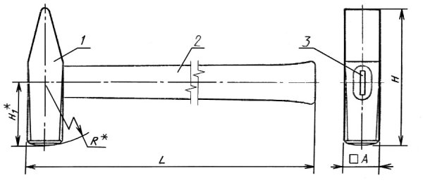 Молоток слесарный Sparta 102025