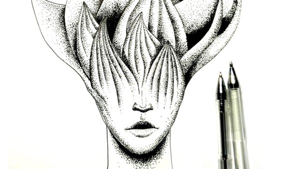 Диаграмма ручкой рисунок