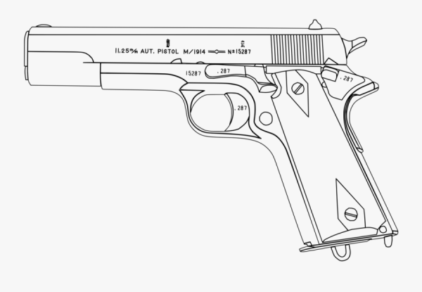 Кольт м1911 чертеж