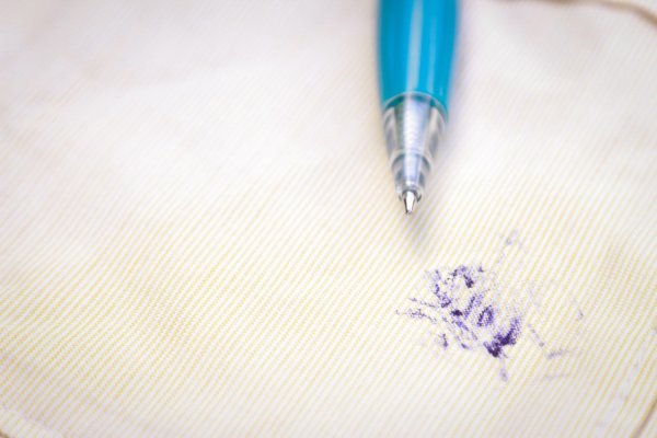 След шариковой ручки