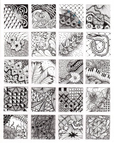 Дзен Тангл для начинающих