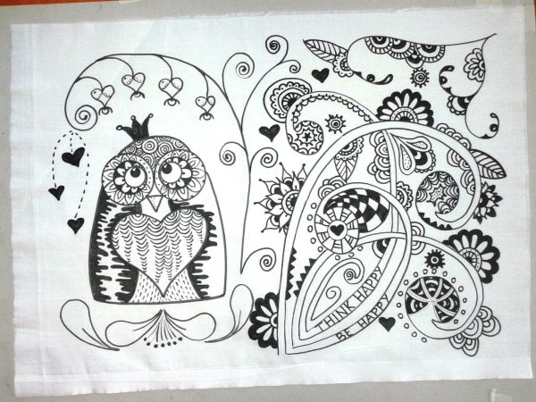 Рисование дудлинг в детском саду