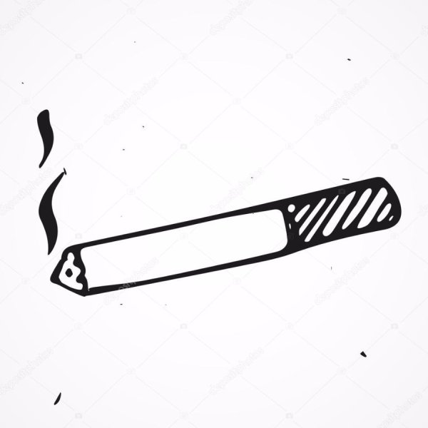 Сигарета эскиз