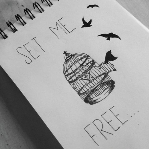 Рисунки для скетчбука лёгкие с Цитатами