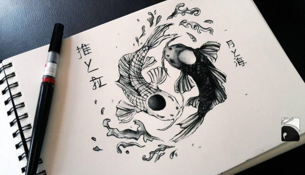 Тату в корейском стиле эскизы