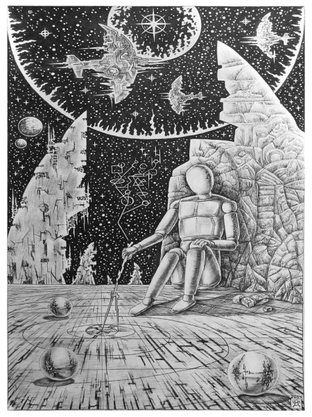 Космос в графике