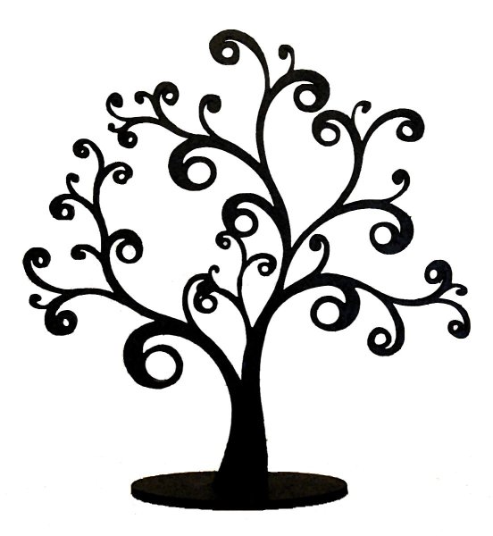 Силуэт дерева для поделки
