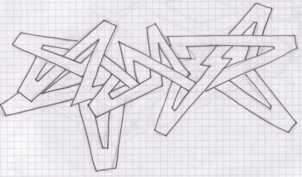 Рисунки карандашом в тетради