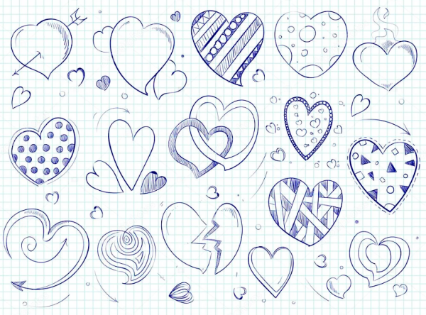 Рисунки ручкой легкие