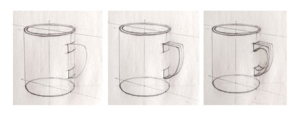 Конструктивное построение кружки