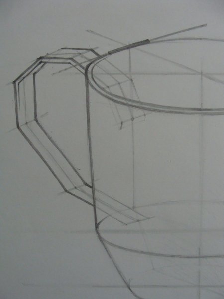 Кружка конструктивное построение