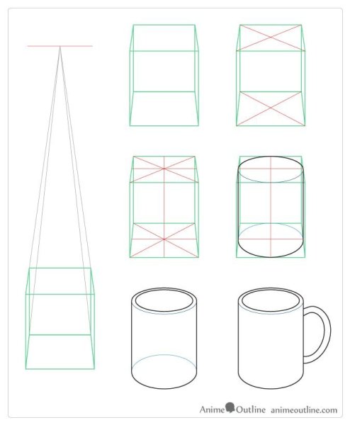 Построение кружки