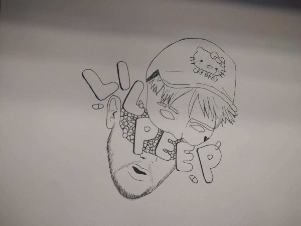 Lil Peep draw