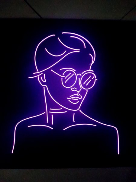 Неоновое рисование