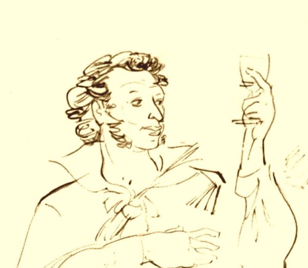 Пушкин зарисовки