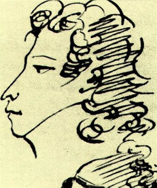 Пушкин автопортрет