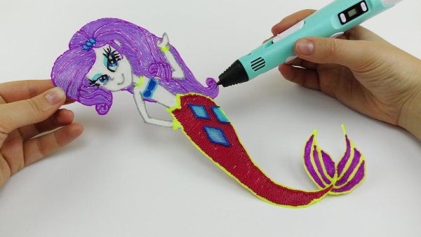 Пони 3д ручкой