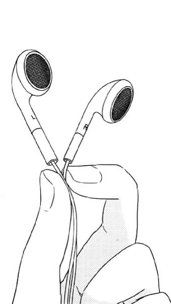 Наушники для срисовки