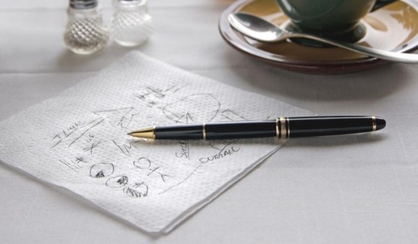 Гжель на бумаге