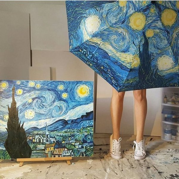 Вещи с картинами Ван Гога