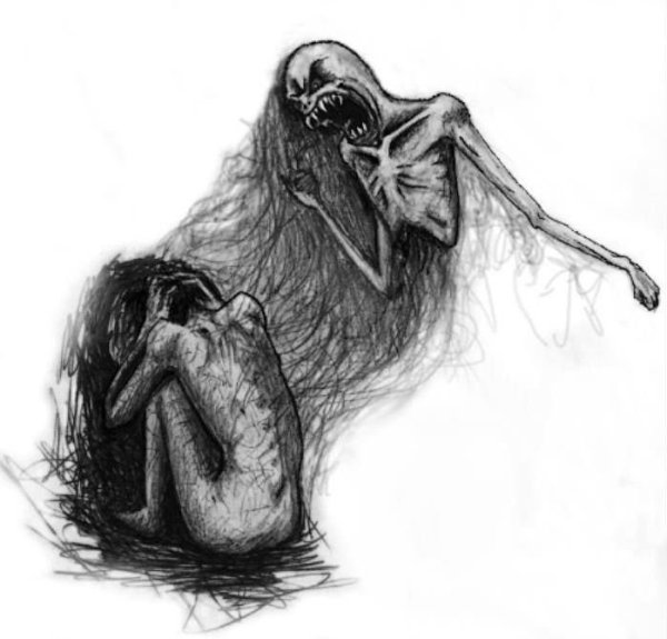 Рисунки психически больных людей