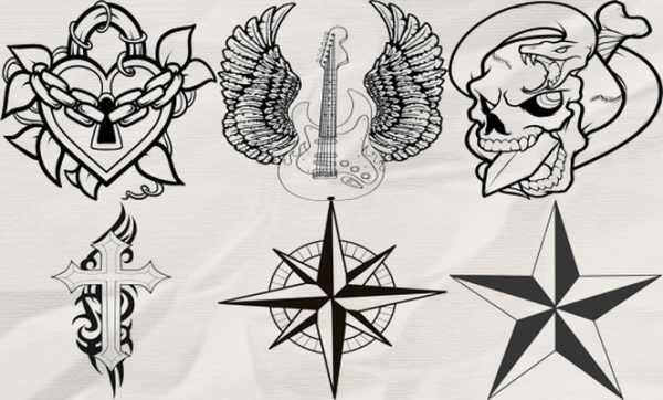 Рисунки для начинающих татуировщиков