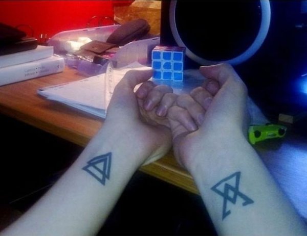 Тату ручкой для пацанов