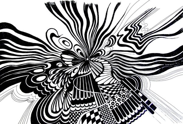 Графика абстракция