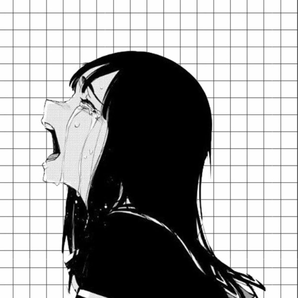 Грустные аниме арты для срисовки