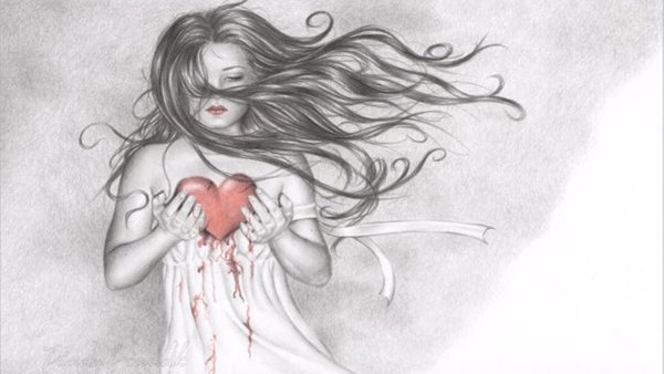 Аниме картинки черно белые