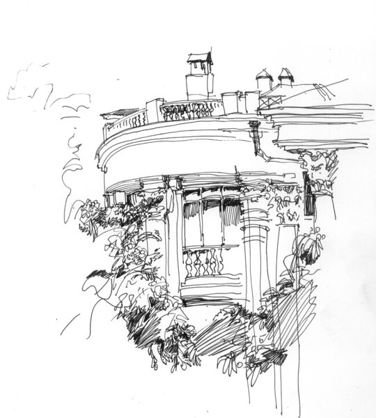 Архитектурные зарисовки