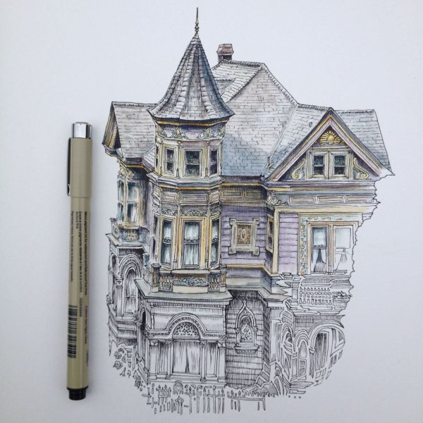 Архитектура ручкой