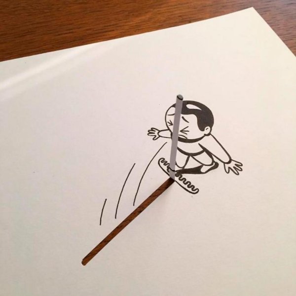 Прикольные рисунки не сложные