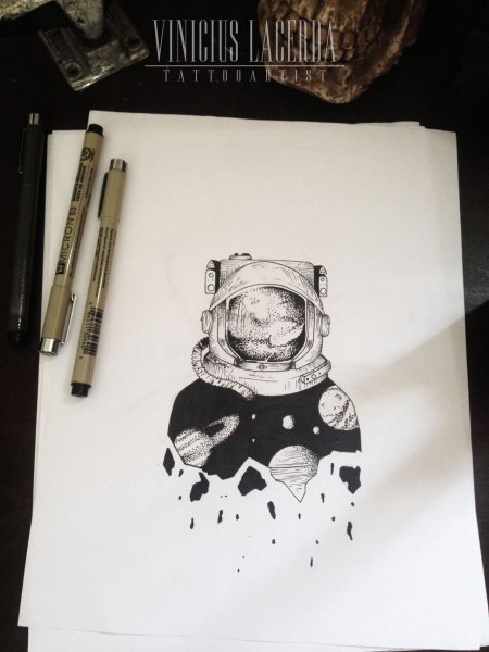 Скетч на тему космос