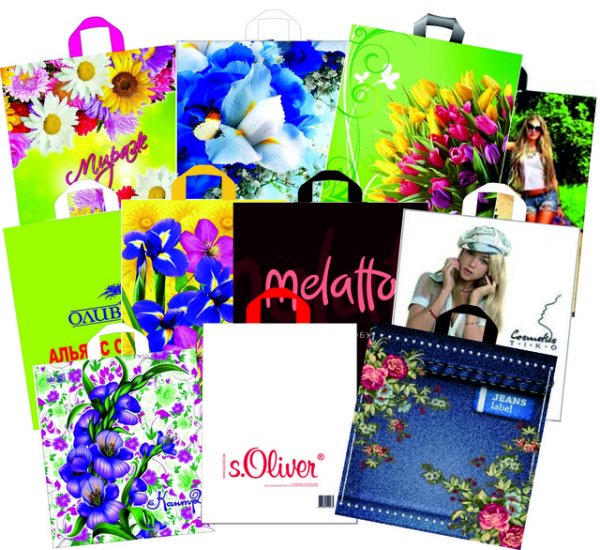 Пакет с петлевой ручкой