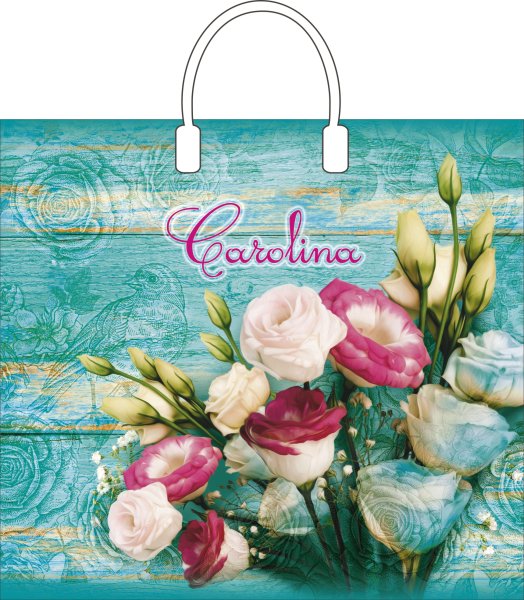 Пакет с пластиковой ручкой ПВД 37х34