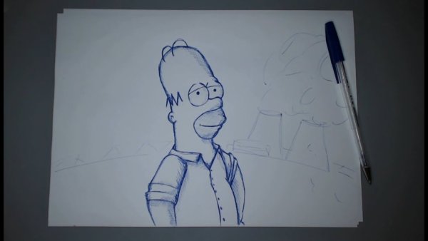 Гомер скетч