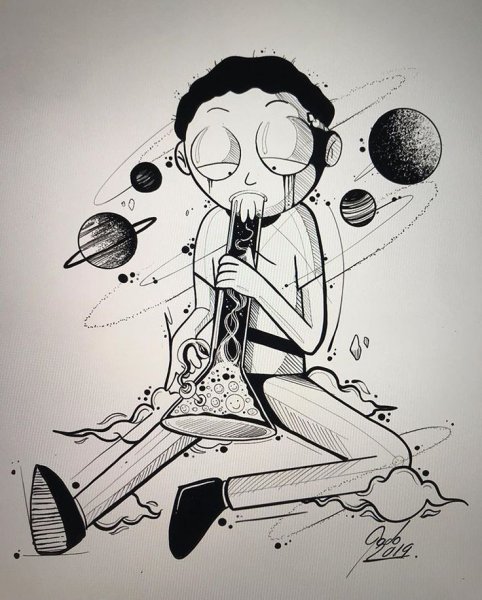 Психоделика чб