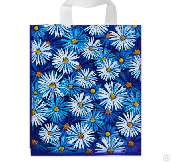 Пакет "Зимушка", полиэтиленовый с петлевой ручкой, 28 х 35 см, 55 мкм