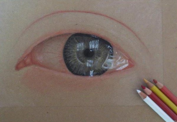 Белый карандаш для рисования