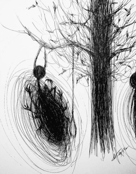 Идеи для рисования жуткие