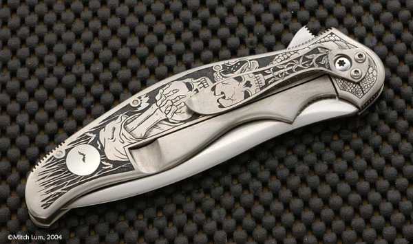 Спайдерко с гравировкой