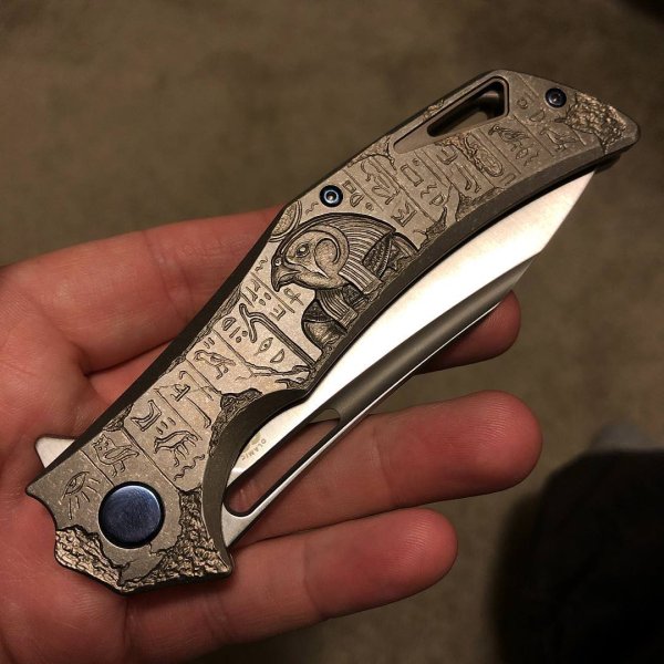 Необычный складной нож